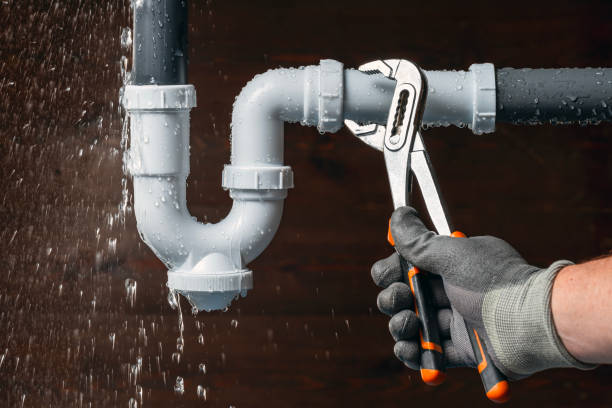 Professional Leak Detection technician working in Lockport, NY